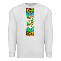 Oatmeal Heather tennis penwraps Premium Sweatshirt - HRA Design Shop
