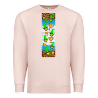 Pale Pink tennis penwraps Premium Sweatshirt - HRA Design Shop