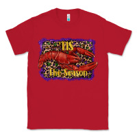 Red Mardi Gras Tis The Season Lobster Classic Tee - RanaPortraitStore