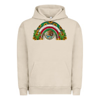 Pigment French Oak mexican flag cactus and sunflowers rainbow Urban Hoodie - Jasminsmagicworld
