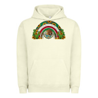 Pigment Pistachio mexican flag cactus and sunflowers rainbow Urban Hoodie - Jasminsmagicworld