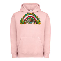 Pigment Salmon mexican flag cactus and sunflowers rainbow Urban Hoodie - Jasminsmagicworld