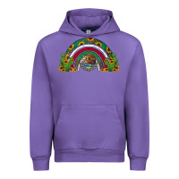 Tulip mexican flag cactus and sunflowers rainbow Urban Hoodie - Jasminsmagicworld