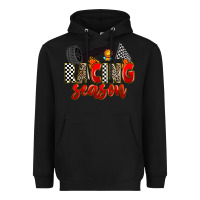 Black racing season Heavyweight Hoodie - Zillion Design Studio
