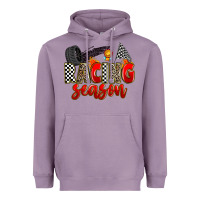 Lavender racing season Heavyweight Hoodie - Zillion Design Studio