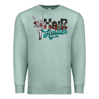 Seafoam hair hustler2 Premium Sweatshirt - SublimationCraftShop
