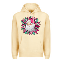 Pina Colada pink Christmas Santa Claus sunflower Premium Hoodie - Jasminsmagicworld