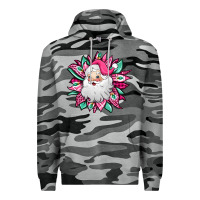 Slate Camo pink Christmas Santa Claus sunflower Premium Hoodie - Jasminsmagicworld