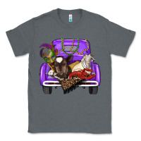 Charcoal Heather Mardi Gras Truck With Farm Animals Classic Tee - RanaPortraitStore