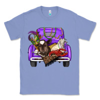 Colony Blue Mardi Gras Truck With Farm Animals Classic Tee - RanaPortraitStore