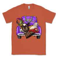 Copper Mardi Gras Truck With Farm Animals Classic Tee - RanaPortraitStore
