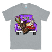 Heather Grey Mardi Gras Truck With Farm Animals Classic Tee - RanaPortraitStore
