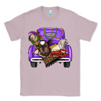 Lilac Mardi Gras Truck With Farm Animals Classic Tee - RanaPortraitStore