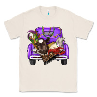 Natural Mardi Gras Truck With Farm Animals Classic Tee - RanaPortraitStore