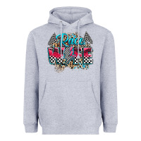 Heather Grey race wife Heavyweight Hoodie - Zillion Design Studio