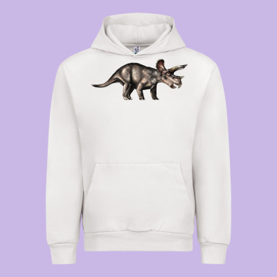 Triceratops Horridus Urban Hoodie Designed By Lillyallendesigns