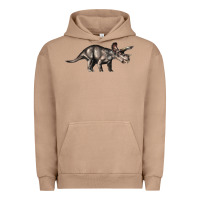 Pigment Burro Triceratops Horridus Urban Hoodie - LillyAllenDesigns