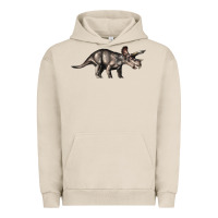 Pigment French Oak Triceratops Horridus Urban Hoodie - LillyAllenDesigns