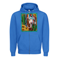 True Royal Western Christmas Cow Zipper Hoodie - RanaPortraitStore