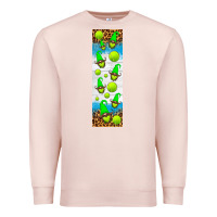 Pale Pink tennis penwraps Premium Sweatshirt - HRA Design Shop