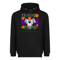 Black I Ghost People All Year Round Heavyweight Hoodie - texasbilliewilder