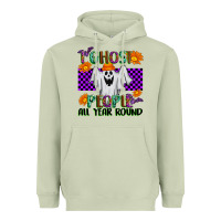 Matcha I Ghost People All Year Round Heavyweight Hoodie - texasbilliewilder