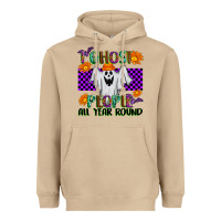Mushroom I Ghost People All Year Round Heavyweight Hoodie - texasbilliewilder