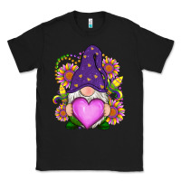 Black Mardi Gras gnome Classic Tee - RanaPortraitStore