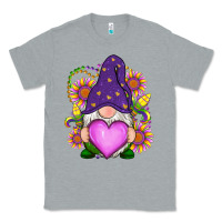 Heather Grey Mardi Gras gnome Classic Tee - RanaPortraitStore