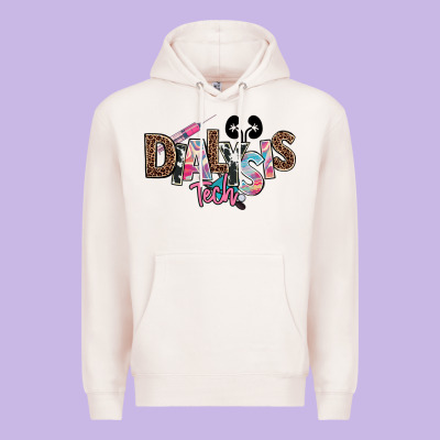 Dialysis Technician Kidney Tech Premium Hoodie Designed By Nancycooperartshop