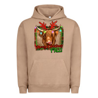 Pigment Burro merry christmas y'all highland cow Urban Hoodie - Jasminsmagicworld