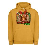 Pigment Peanut Butter merry christmas y'all highland cow Urban Hoodie - Jasminsmagicworld