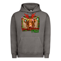 Pigment Tornado merry christmas y'all highland cow Urban Hoodie - Jasminsmagicworld