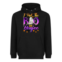 Black I Put The Boo In Boujee Heavyweight Hoodie - texasbilliewilder