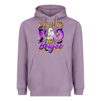 Lavender I Put The Boo In Boujee Heavyweight Hoodie - texasbilliewilder