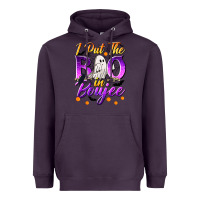 Plum I Put The Boo In Boujee Heavyweight Hoodie - texasbilliewilder
