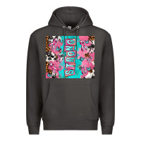 Smoke breast cancer awareness strong Premium Hoodie - AdoDesignShop