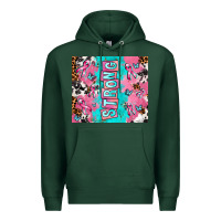 Sports Green breast cancer awareness strong Premium Hoodie - AdoDesignShop