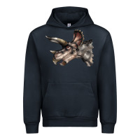 Navy Triceratops Horridus Face Urban Hoodie - LillyAllenDesigns