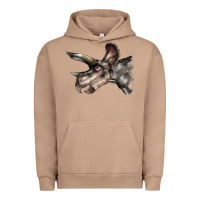 Pigment Burro Triceratops Horridus Face Urban Hoodie - LillyAllenDesigns