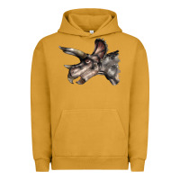 Pigment Peanut Butter Triceratops Horridus Face Urban Hoodie - LillyAllenDesigns