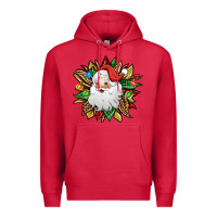 Cardinal santa claus sunflower Premium Hoodie - Jasminsmagicworld