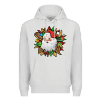 Dove Grey santa claus sunflower Premium Hoodie - Jasminsmagicworld