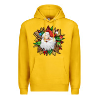 Lemon santa claus sunflower Premium Hoodie - Jasminsmagicworld