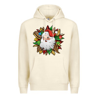Sandshell santa claus sunflower Premium Hoodie - Jasminsmagicworld