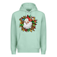 Seafoam santa claus sunflower Premium Hoodie - Jasminsmagicworld