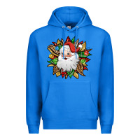 True Royal santa claus sunflower Premium Hoodie - Jasminsmagicworld