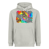 Moon Dust race leopard tie dye background Heavyweight Hoodie - Zillion Design Studio