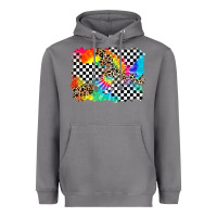 Storm race leopard tie dye background Heavyweight Hoodie - Zillion Design Studio