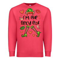 Cardinal im the sexy elf Premium Sweatshirt - FaDigitalArtStudio